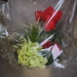 bouquet d'hortensia et roses