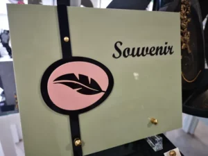plaque pour souvenir
